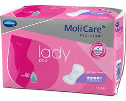 Hartmann Molicare Premium Lady Pads 4.5 druppels - 1 pak van 14 stuks