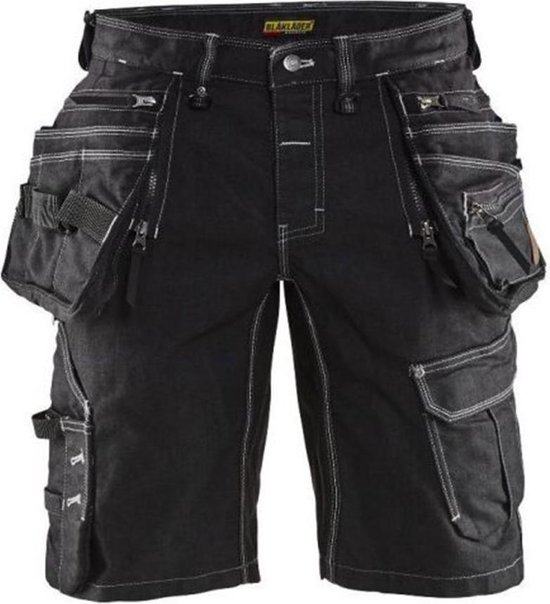 Blaklader BlÕklõder Short Denim Stretch X1900 noir - taille C50