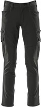 Mascot Accelerate Stretch Pantalons Poches Cuisses 18279 - Homme - Zwart - 60