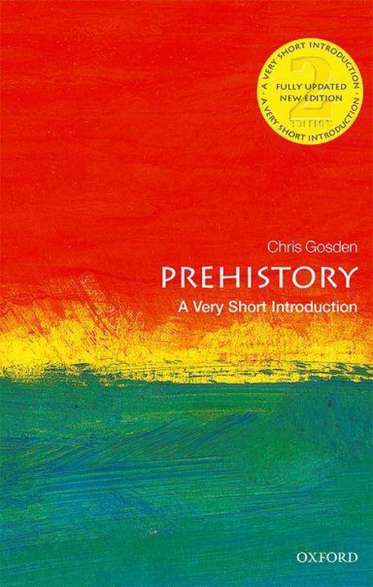 Very Short Introductions - Prehistory - cover