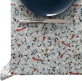 BINK Bedding Tafelzeil Sam - Geplastificeerd Katoen 140 x 250 cm - verkrijgbaar in 9 maten