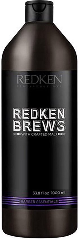 Redken Brews – Silver Shampoo – Zilvershampoo – 1000 ml