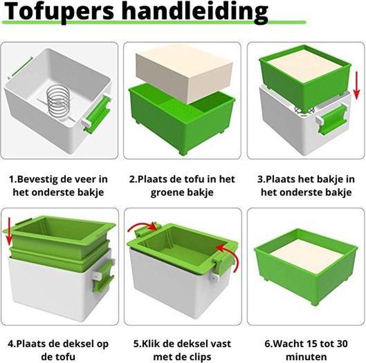 Tofu Pers, Verstelbare Tofu Pers Vaatwasmachinebestendig, Grote Vegan Tofu Presser Afdruiprek Met Lekbak Verwijderen