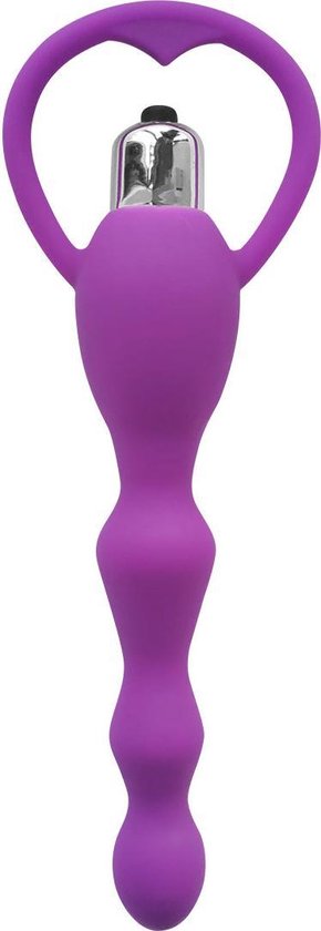 Plug It - Vibrerende buttplug - Anal silicone buttplug - Buttplugs anaal - Paars