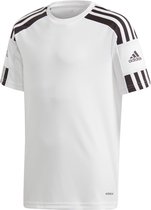 adidas Squadra 21 Sportshirt - Maat 152  - Unisex - wit - zwart