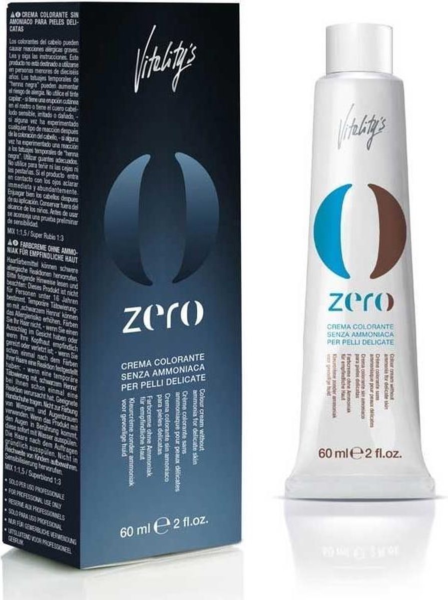 Vitality\'s Zero Color Cream Haarverf 6/4 60ml