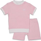 Feetje Wafel Pyjama Kort Roze MT. 98