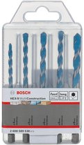 Bosch borenset - 5-delig - HEX-9 Constructie - 2608589530