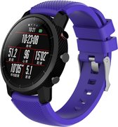 Siliconen Smartwatch bandje - Geschikt voor  Xiaomi Amazfit Pace silicone band - paars - Horlogeband / Polsband / Armband