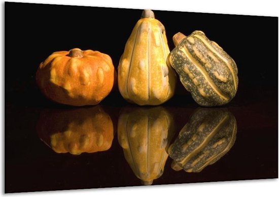 Peinture sur verre végétal | Jaune orange | 120x70cm 1Hatch | Tirage photo sur verre |  F001040