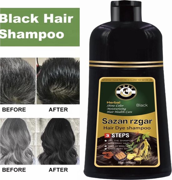 tuin slijm hoogte Zwart Haarverf shampoo | bol.com