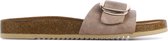 Lina Locchi Vrouwen Leren    Slippers /  Slides - L1045 - Brons - Maat 37