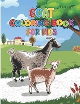 Goat coloring book for kids