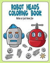 Robot Head Coloring Book