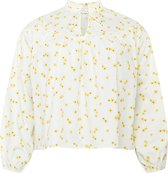 Glamorous Curve blouse Zwart-20 (4Xl)