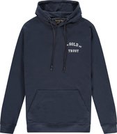 In Gold We Trust Reflective Hoodie - Blue - Maat M