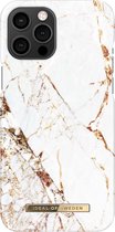 iDeal of Sweden iPhone 12 Pro Max Backcover hoesje - Carrara Gold