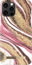 iDeal of Sweden Fashion Case iPhone 12 - 12 Pro Backcover hoesje - Cosmic Pink Swirl