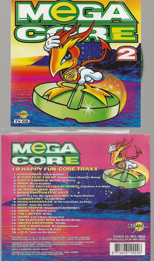 Funcore Music Megacore 2 - 19 Happy Fun-Core Traxx, various artists | CD (album ...