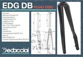 Dedacciai voorvork EDG DB 300mm 1-1/2 Raw finisch (DISC)