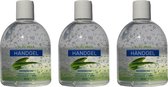 Handgel alcohol & Aloe Vera - knijpfles met disctop - 3x 500ml = 1,5 liter