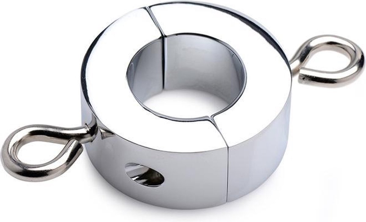 Goedkoopste XR Brands Ball Trap - Metal Ball Stretcher silver