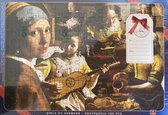 King postpuzzel | Brievenbuscadeau | 100 stukjes | Wenskaart | Girls of Vermeer