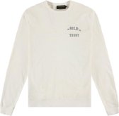 In Gold We Trust Reflective Sweater - Crewneck - White - Maat L