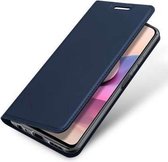 Dux Ducis  Xiaomi Redmi Note 10 5G Wallet Case Hoesje - Blauw
