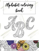 Alphabet coloring book