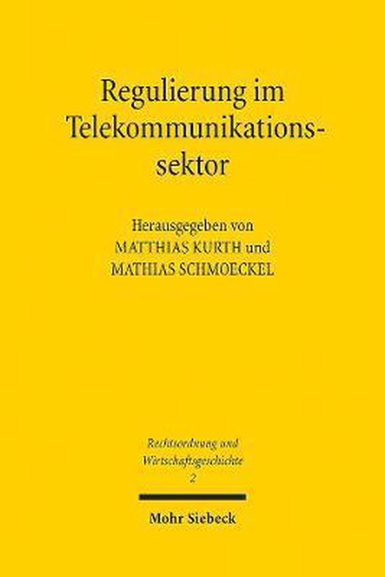 Regulierung im Telekommunikationssektor - cover