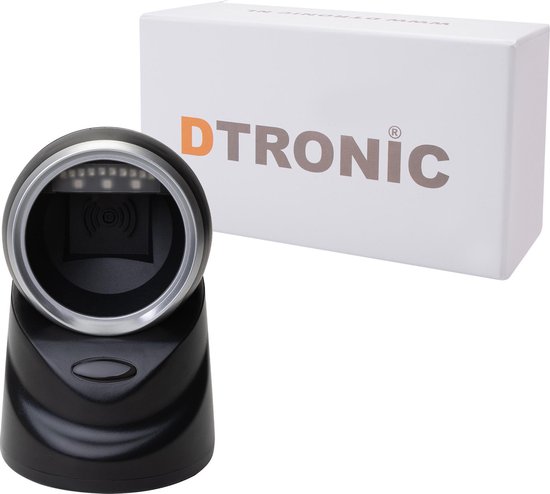 Eenvoudig tafelmodel barcodescanner | DTRONIC DT3185 / 8500 - instapmodel NL+BE+QR en gewone streepjescodes