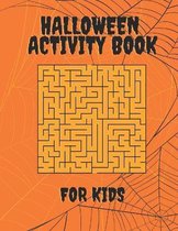 Halloween Activity Book For Kids