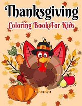 Thanksgiving Coloring Book For Kids