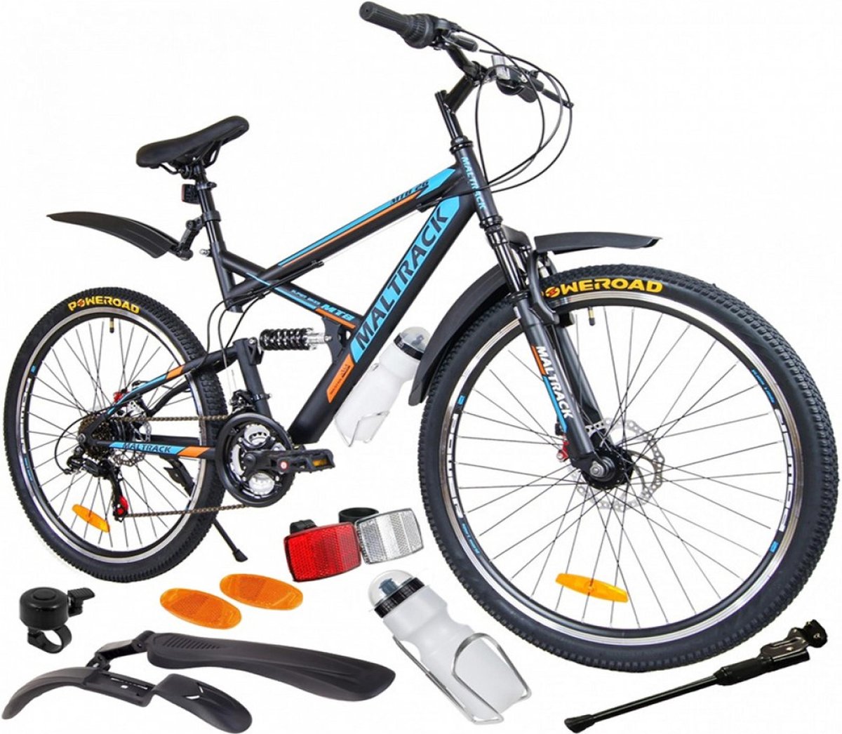 Pro mountainbike - Mountainbike - Fiets - Bike - 26 inch wielen - 18  versnellingen -... | bol.com