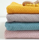 RiFresh - deken - roze - zomerdeken - babykamer - katoen - wieg - 75x100