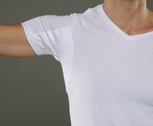 Palettio - Anti Zweet Shirt - Regular Fit - V-hals - Extra Lang - Korte Mouw - L