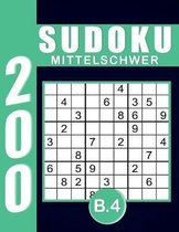 Sudoku Erwachsene Mittelshwer Band 4