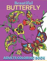 Beautiful Butterfly Adults Coloring Book