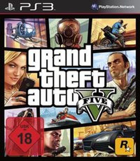 Grand Theft Auto 5 - DE (PS3)