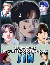 Jin Color/Paint by Number Coloring Book