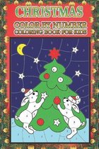 Christmas Color By Number Coloring Book For Kids