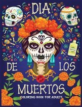 dia de los Muertos coloring book for adults