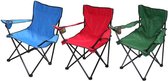 Benson - camping stoel - opvouwbaar - visstoel - 50x50x80 -