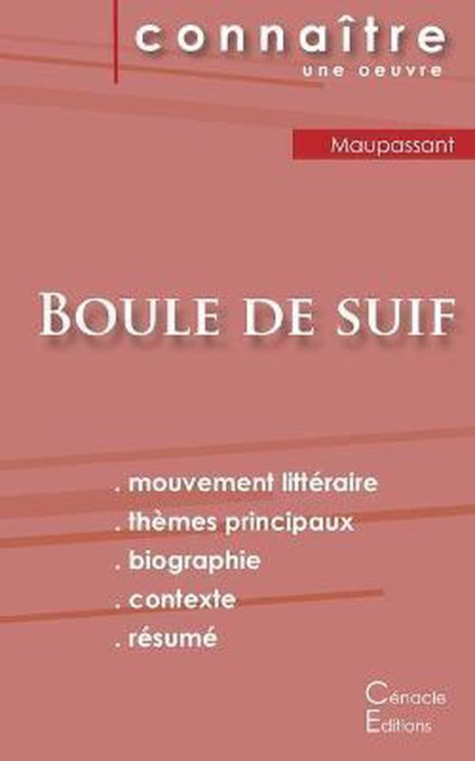Fiche de lecture Boule de suif de Maupassant (Analyse litté ... - cover