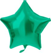 Folat - Folieballon Ster Mat Groen - 48 cm