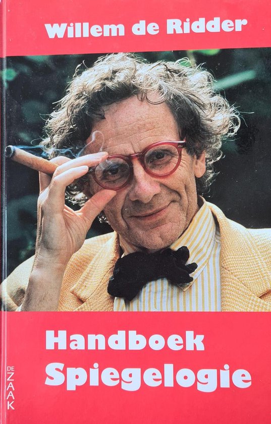 Cover van het boek 'Handboek spiegelogie' van Willem de Ridder