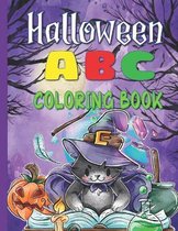 Halloween ABC Coloring Book