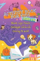 Hobby Photo Illustrator Therapy- Activity Book for Kids Ages 4-8