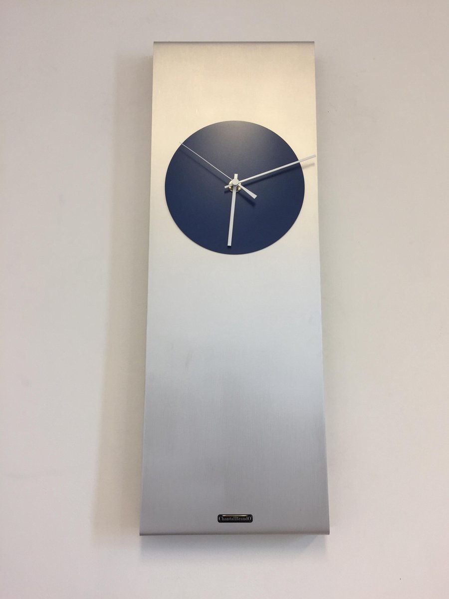 WANDKLOK REBECCA IN BLUE MODERN DESIGN